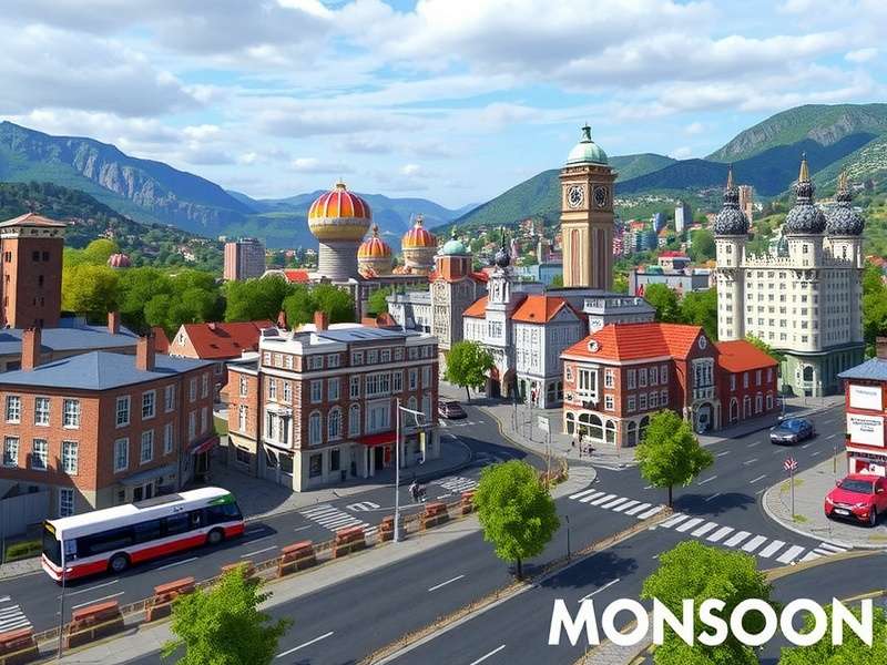 City Management Sim monsoon gameplay